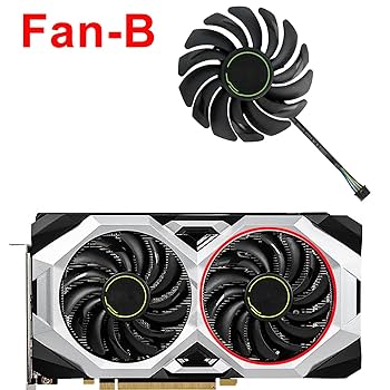 MSI GeForce RTX 2080 Ti Aero GP ブロワーファン GPU Replacement Cooling Cooler Fan 88mm For MSI RTX 2080